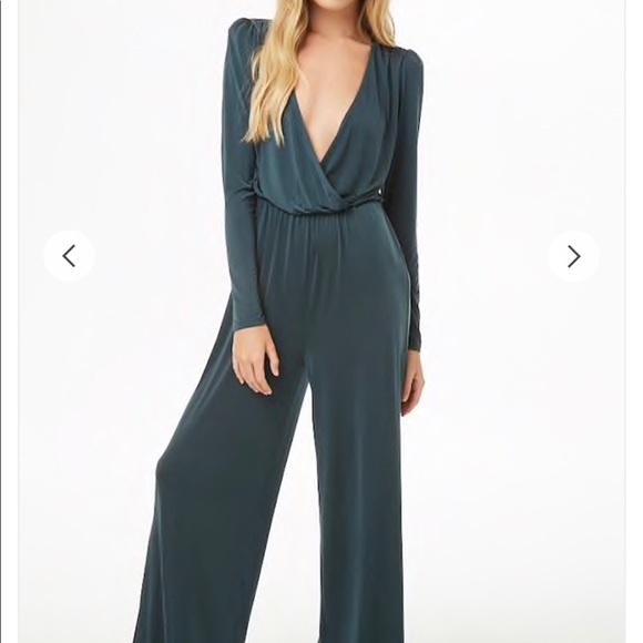 stretch knit jumpsuit